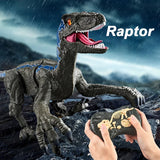DINONSAURIO VEOCIRAPTOR VOTA HUMO A CONTROL REMOTO