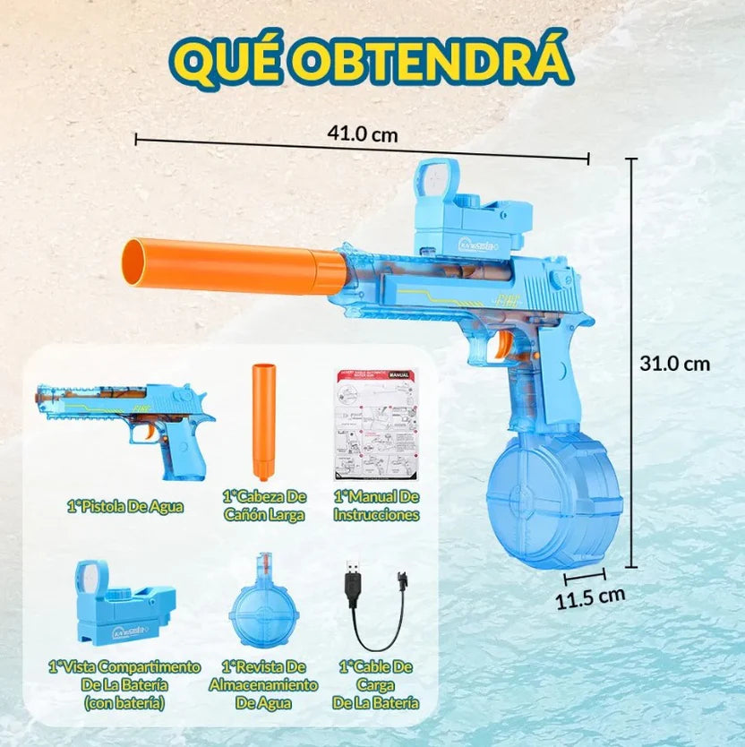 PISTOLA DE AGUA ELÉCTRICA GUNS